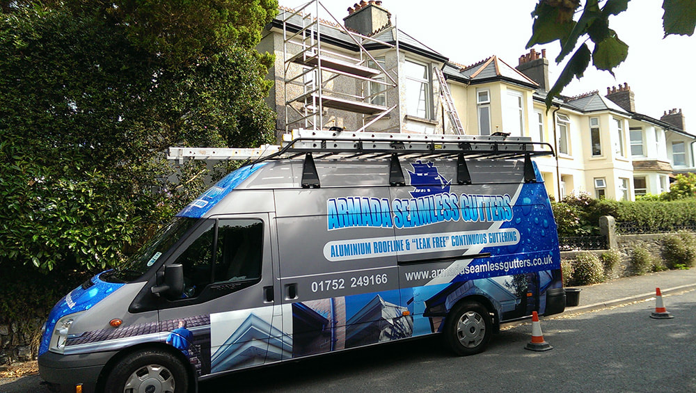 guttering for bay windows plymouth