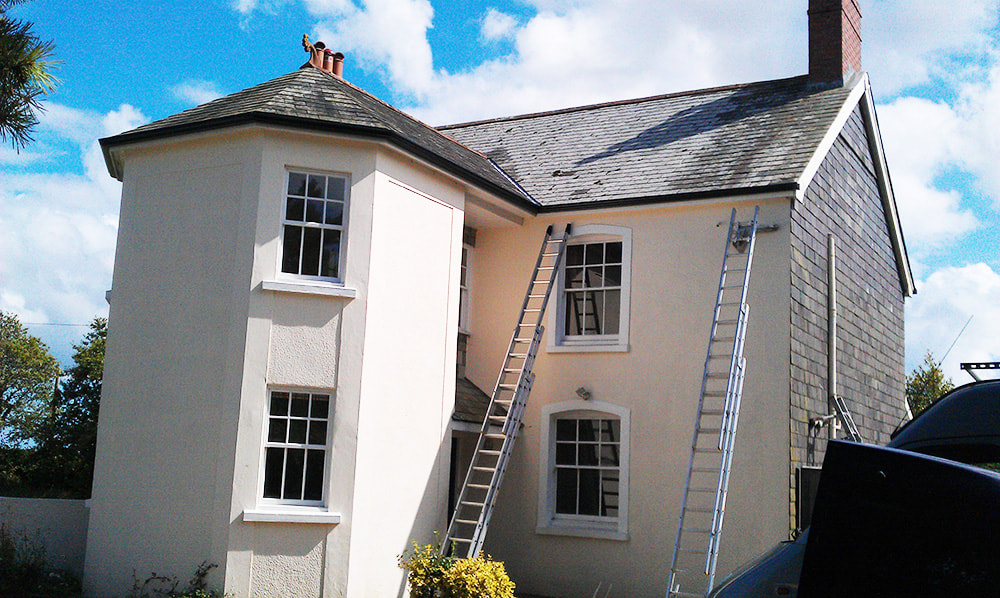 gutter replacement for bay windows cornwall