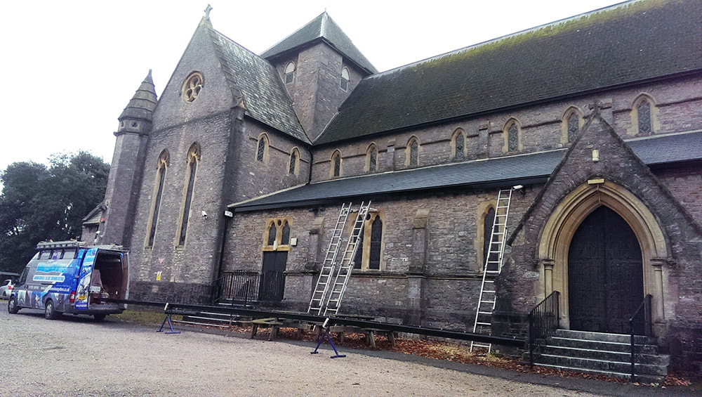 guttering for churches plymouth