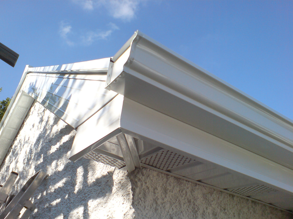 white guttering south west
