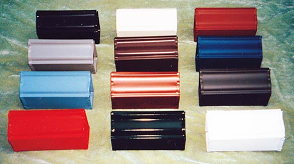 Examples of colour range available